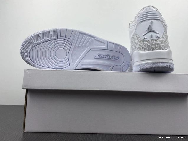 Reps LUCY Jordan White' 3 'Triple PS 429487-111 Air Retro 0716